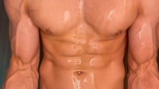 Hot Guy With Oiled Body Makes You Cum