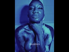 Shower naked Ebony