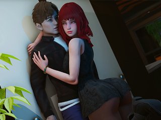adult visual novel, pc gameplay, point of view, pov