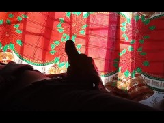 guy masturbates, horny cock 🍆