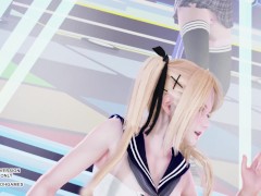 [MMD] Giga - CH4NGE Petite Teen Marie Rose Sexy Hot Dance Uncensored Hentai