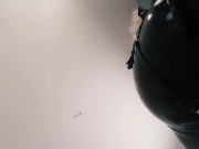 Preview 1 of Latex and PVC tease, ANAL hole seduce and FACESITTING compilation by Arya Grander (FemDom POV video)