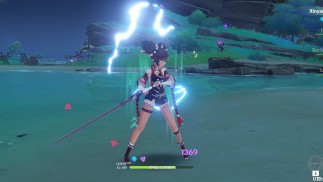 Xinyan ryona + ragdoll (английский, китайский) - Genshin Impact