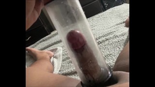 Exercício de bomba de pênis