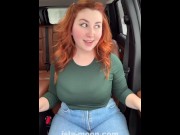 Preview 1 of Busty Redhead Isla Moon Buckles up for a Bumpy Ride