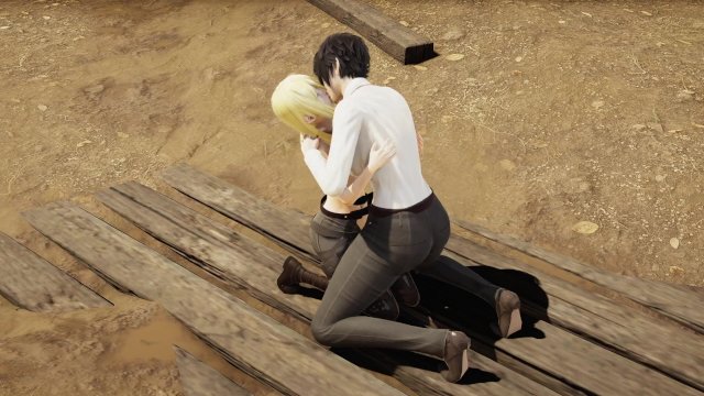 Mikasa x Historia Agony Kisses