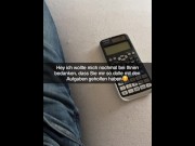 Preview 3 of German Teacher let Student fuck her on Snapchat