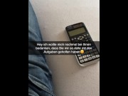 Preview 4 of German Teacher let Student fuck her on Snapchat