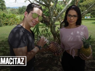 Huge Tits Latina Mila Garcia Eerste Keer Neuken Op Camera - MAMACITAZ