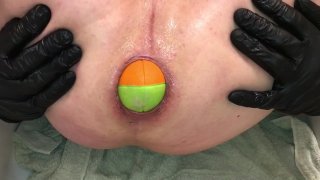 Juego de pelota con deportes anal