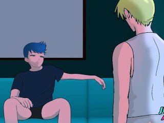 MY STR8 FRIEND EP 03 - My straight friend helped me order food on the app - Hentai Yaoi - JUICE ANIM