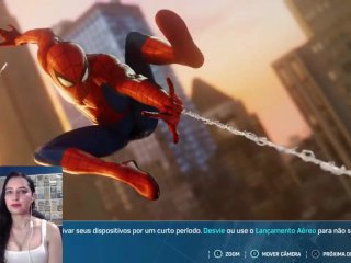 ps4, gamer, spider man, brazilian