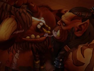 tauren x orc Animation 3D