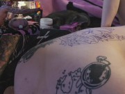 Preview 3 of The Ceo does Ivy-Lynnes bottom back tattoo