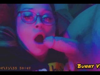 big belly, party, blowjob, belly play