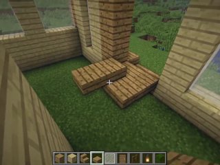 How to BuildA Modern Wood House in Minecraft