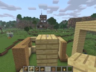 How to Build a Modern_Wood House in_Minecraft