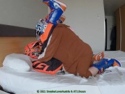 Preview 6 of Blond BF fucks me in Fox MX with snowboard boots