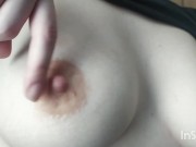 Preview 5 of [HD] Playing with my natural titties and pink nips