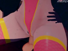 Pokemon Sex Party 2 - Trainer Girls Sonya, Skyla and Marnie Gangbang Fucked and Glory Hole Creampie