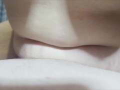 close up POV getting my spread pussy played with and fuck