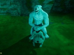 White lizard with two cocks fucks a model under the moonlight Wild Life - Screenshot 1 of 16 - Wild Life