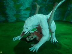 White lizard with two cocks fucks a model under the moonlight Wild Life - Screenshot 14 of 16 - 3d Porn