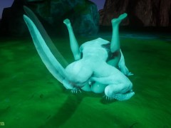 White lizard with two cocks fucks a model under the moonlight Wild Life - Screenshot 16 of 16 - Wild Life