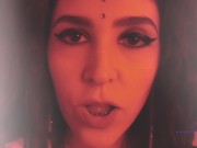 Preview 1 of Join new religion satanic fetish mesmerize lucifer necklace small tits Rebecca Diamante