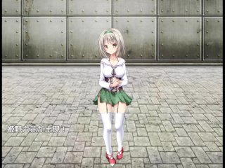 【#24 同人エロゲー アルフィミアの塔(製品版)実況動画】生意気な巨乳白ニーハイちゃんに罵倒足コキ射精させられ、立場が逆転してしまい・・・(巨乳・爆乳ファンタジー抜きゲー) Hentai game