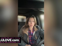 Babe rambles about personal life while driving big truck around town - Lelu Love