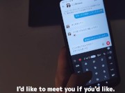 Preview 1 of (ENG SUB)Secret Meetings With Influencers.Demanding Sex in Return for Help With an Online Game.