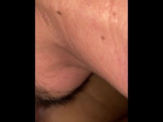 reality, creampie, pussy licking orgasm, cum in mouth