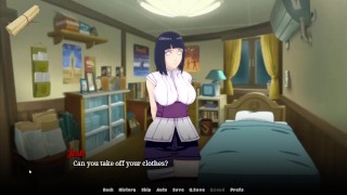 Hinata's naked and gets fucked all scenes - Porn games - JumpHarem
