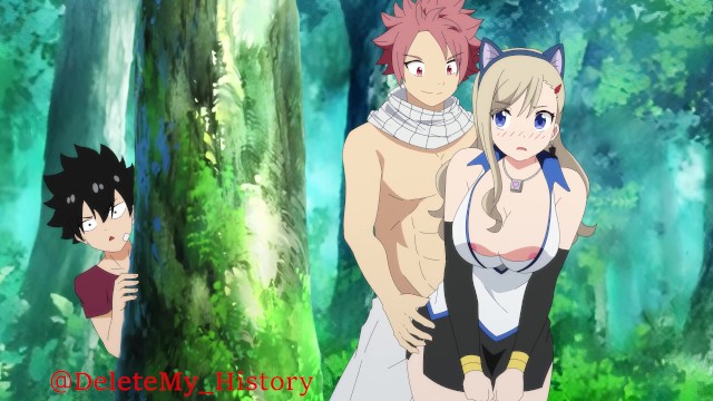 Rebecca Lesbian Cartoon Anime Sex - Natsu Fucks Rebecca Bluegarden (18+) - Pornhub.com