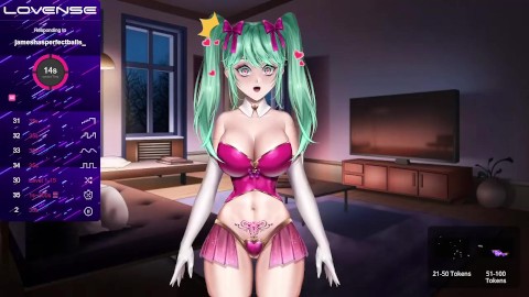 MagicalMysticVA 2D Hentai Magical Girl Vtuber Camgirl Fansly & Chaturbate Stream Clip! 02-06-23