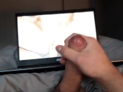 Preview 4 of Jerking off to porn