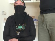 Preview 1 of Une réfugiée syrienne réalise son premier porno en France
