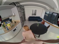 VIRTUAL TABOO - Redhead Cooks Something Special