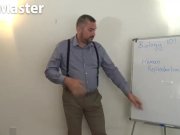 Preview 2 of Teacher shows you his uncut cock and tells you to jerk off your cut dick college JOI PREVIEW