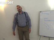 Preview 3 of Teacher shows you his uncut cock and tells you to jerk off your cut dick college JOI PREVIEW
