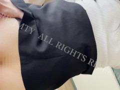 【素人個人撮影】危険日中出し種付け2/3 発目　我慢できずキッチンで挿入する調教経過定時報告 - Screenshot 15 of 16 - 素人