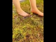 Preview 4 of Watermelon Toes Wet Feet - HotFeetDelicia