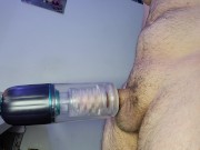 Preview 1 of Trying out new toy: So many ruined orgasms, thick leaking cumshots with my Sohimi Hurricane