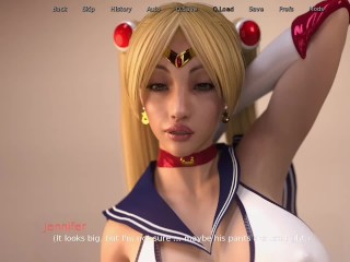 Bloody Passion Cap 17 - Mi Hermanastra Me Envía Fotos De Su Vagina Y Cosplay De Sailor Moon