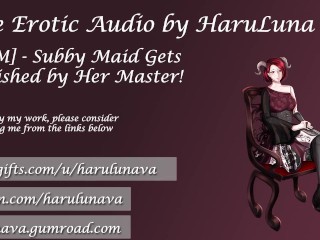 18+ Short Audio - Subby Maid comes right in Front of you