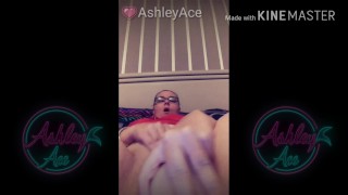 Ashley Ace diversión en solitario! P.O.V. con enorme orgasmo!