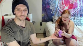 Animour Octopus Vibratore Unboxing e masturbazione con Jasper Spice e Sophia Sinclair