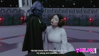 Master YODA Fucks Princess Leia In CUM WARS