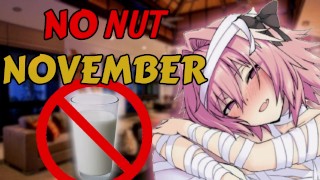 [ASMR] Il fidanzato femboy cerca di farti fallire no Nut November (gioco di ruolo)